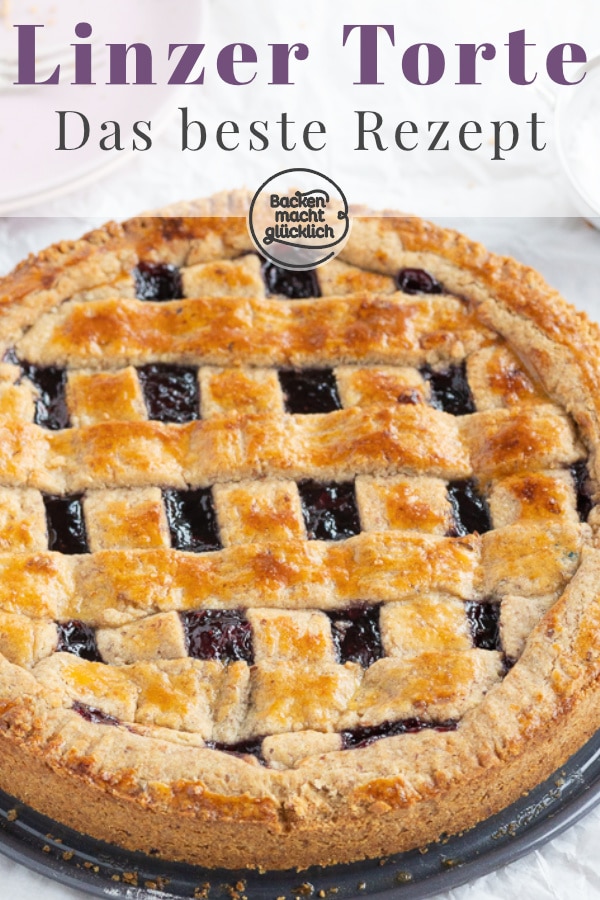 Einfaches Rezept für Original Linzer Torte. Saftig, fruchtig, mürbe - so wie der Linzer Kuchen sein muss