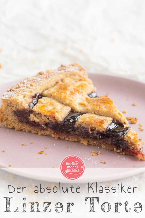 Einfaches Rezept für Original Linzer Torte. Saftig, fruchtig, mürbe - so wie der Linzer Kuchen sein muss