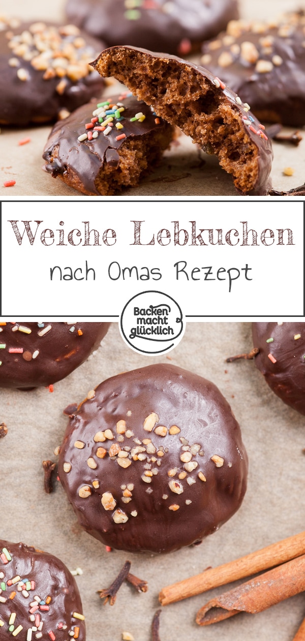 Mit diesem einfachen Lebkuchenrezept backt ihr im Nu aromatische und weiche Lebkuchen, die nicht durchziehen müssen. So schmeckt die Weihnachtszeit garantiert!