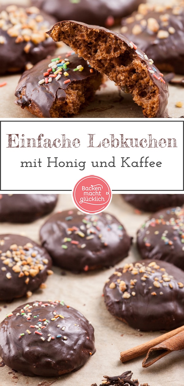 Mit diesem einfachen Lebkuchenrezept backt ihr im Nu aromatische und weiche Lebkuchen, die nicht durchziehen müssen. So schmeckt die Weihnachtszeit garantiert!