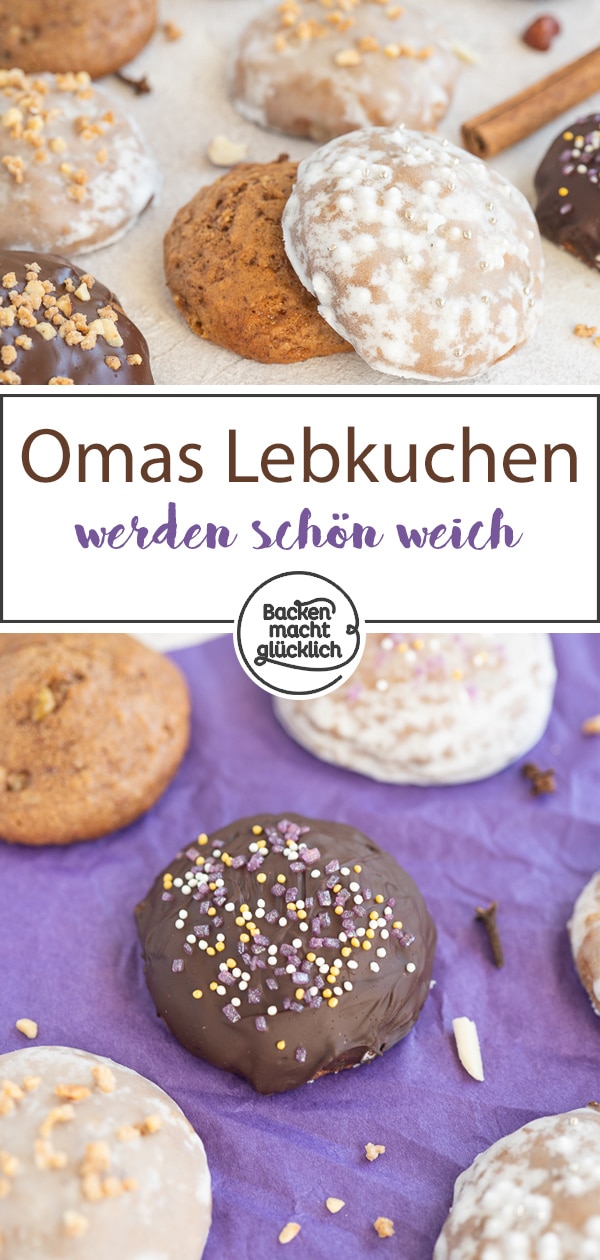 Mit diesem einfachen Lebkuchenrezept backt ihr im Nu aromatische und weiche Lebkuchen, die nicht durchziehen müssen. So schmeckt die Weihnachtszeit garantiert!