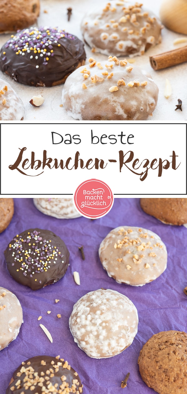 Mit diesem einfachen Lebkuchenrezept backt ihr im Nu aromatische und weiche Lebkuchen, die nicht durchziehen müssen. So schmeckt die Weihnachtszeit garantiert!