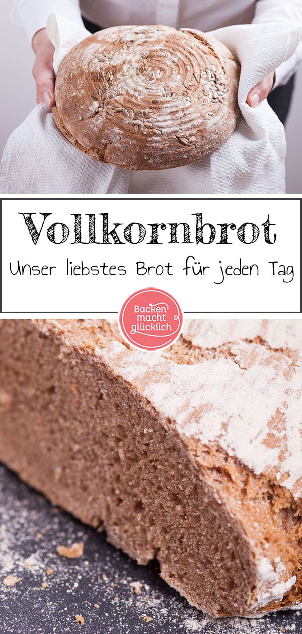 Einfaches Rezept für ein gesundes Bauernbrot. Das Vollkornbrot ist kinderleicht zu machen. Bei uns ist dieses Bauernbrot mit Dinkel mittlerweile absoluter Standard.