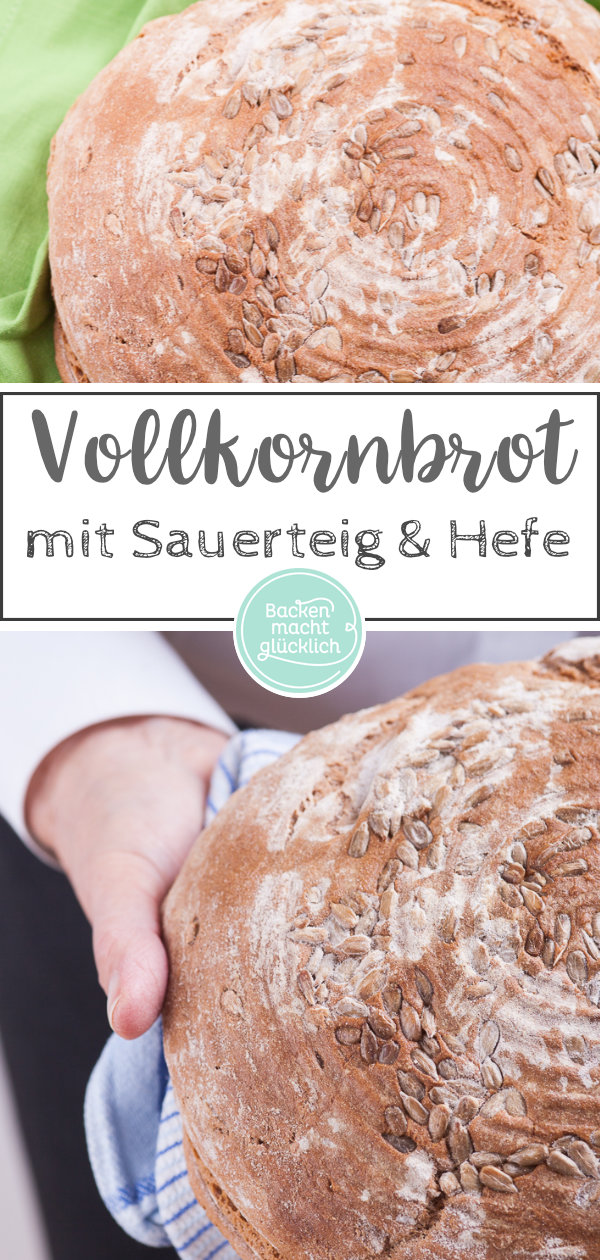 Einfaches Rezept für ein gesundes Bauernbrot. Das Vollkornbrot ist kinderleicht zu machen. Bei uns ist dieses Bauernbrot mit Dinkel mittlerweile absoluter Standard.