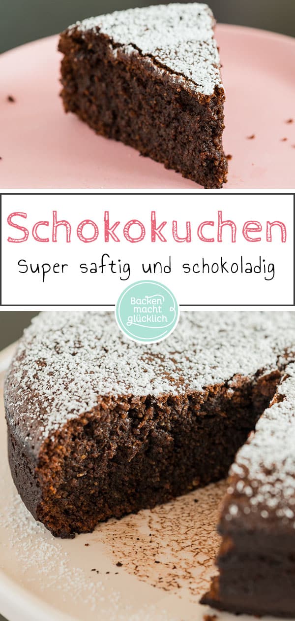 Lust auf einen saftigen Schokokuchen ohne Mehl, der so ungeheuer schokoladig, weich und sündig ist, dass er auch als Dessert durchgeht? Eine Art Schokoladenkuchen mit fast flüssigem Kern, der quasi auf der Zunge zergeht, und noch dazu sehr schnell zuzubereiten ist? Dann hätte ich was für euch ? !