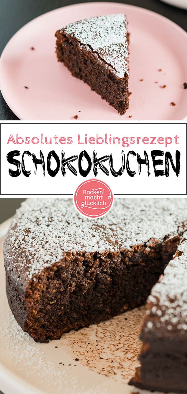 Lust auf einen saftigen Schokokuchen ohne Mehl, der so ungeheuer schokoladig, weich und sündig ist, dass er auch als Dessert durchgeht? Eine Art Schokoladenkuchen mit fast flüssigem Kern, der quasi auf der Zunge zergeht, und noch dazu sehr schnell zuzubereiten ist? Dann hätte ich was für euch ? !