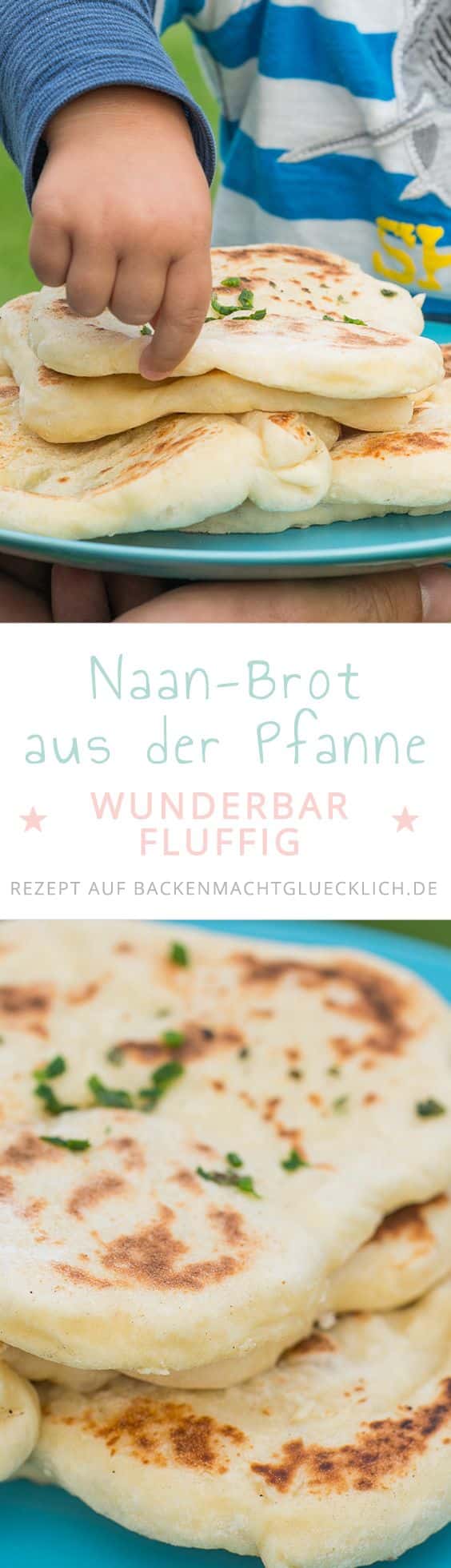 Köstliches, fluffiges Naan Brot nach indischer Art! Das Naan Rezept ist super einfach und auch für Anfänger geeignet. 