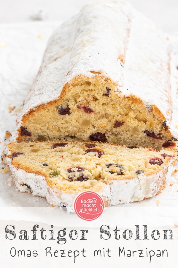 Der saftige Christstollen mit Marzipan ist ein echter Klassiker in der Weihnachtszeit. Ein Schritt für Schritt Rezept für Christstollen, der garantiert gelingt!