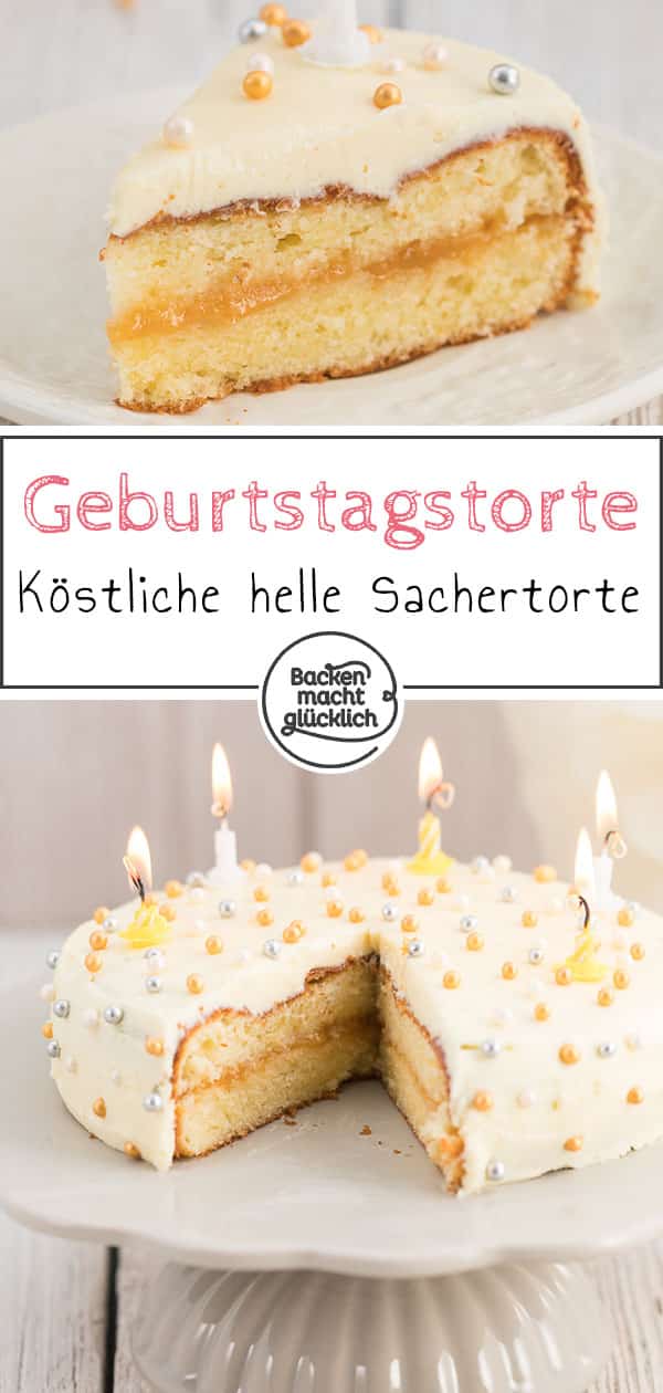  Ihr möchtet eine einfache leckere Geburtstagstorte backen, seid aber kein Backprofi und habt auch nicht stundenlang Zeit? Dann dürfte euch dieses Geburtstagstorten-Rezept gefallen. Denn der festliche Geburtstagskuchen mit weißer Schokolade ist anfängertauglich und sieht dabei trotzdem festlich aus. Natürlich ist auch der Geschmack phänomenal – finden wir zumindest 