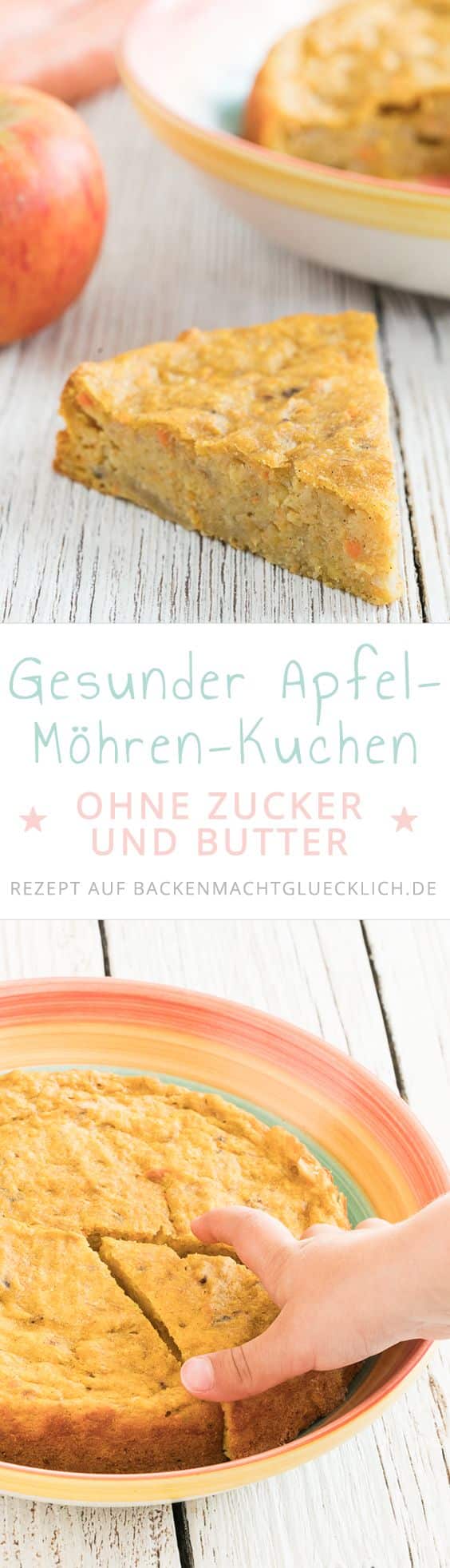 Dieser fruchtige Kuchen ohne Zucker und Butter ist schön saftig, nur leicht süß und schmeckt dezent nach Kokos. Ein tolles Gebäck für Babys, Kleinkinder und alle, die gerne gesund und natürlich genießen.