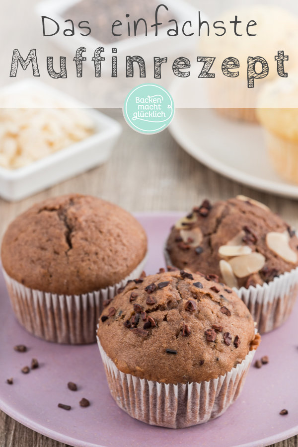 Ein Teig, ungeheuer viele Möglichkeiten: Mit diesem einfachen Muffinteig habt ihr die perfekte Basis für schokoladige, fruchtige, kernige oder würzige Muffins. Egal, ob mit Butter oder Öl, mit Joghurt oder Buttermilch.