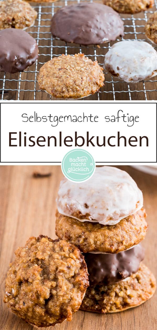 Weiche Elisenlebkuchen wie das Original aus Nürnberg! Das beste Rezept für selbstgemachte Lebkuchen, ganz ohne Mehl. Ein echter Weihnachtsklassiker, der Groß und Klein schmeckt.