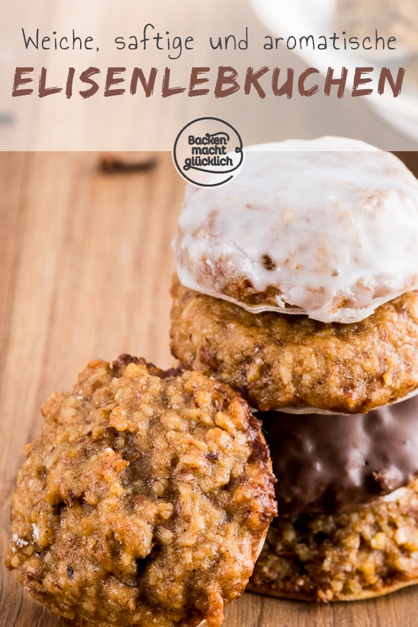 Weiche Elisenlebkuchen wie das Original aus Nürnberg! Das beste Rezept für selbstgemachte Lebkuchen, ganz ohne Mehl. Ein echter Weihnachtsklassiker, der Groß und Klein schmeckt.