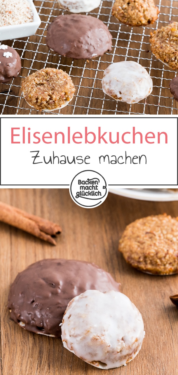 Weiche Elisenlebkuchen wie das Original aus Nürnberg! Das beste Rezept für selbstgemachte Lebkuchen, ganz ohne Mehl. Ein echter Weihnachtsklassiker, der Groß und Klein schmeckt.