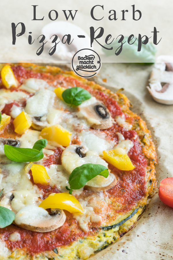 Leckere Pizza ohne Kohlenhydrate? Mit diesem einfachen, schnellen Rezept für Low Carb Pizza funktioniert es.