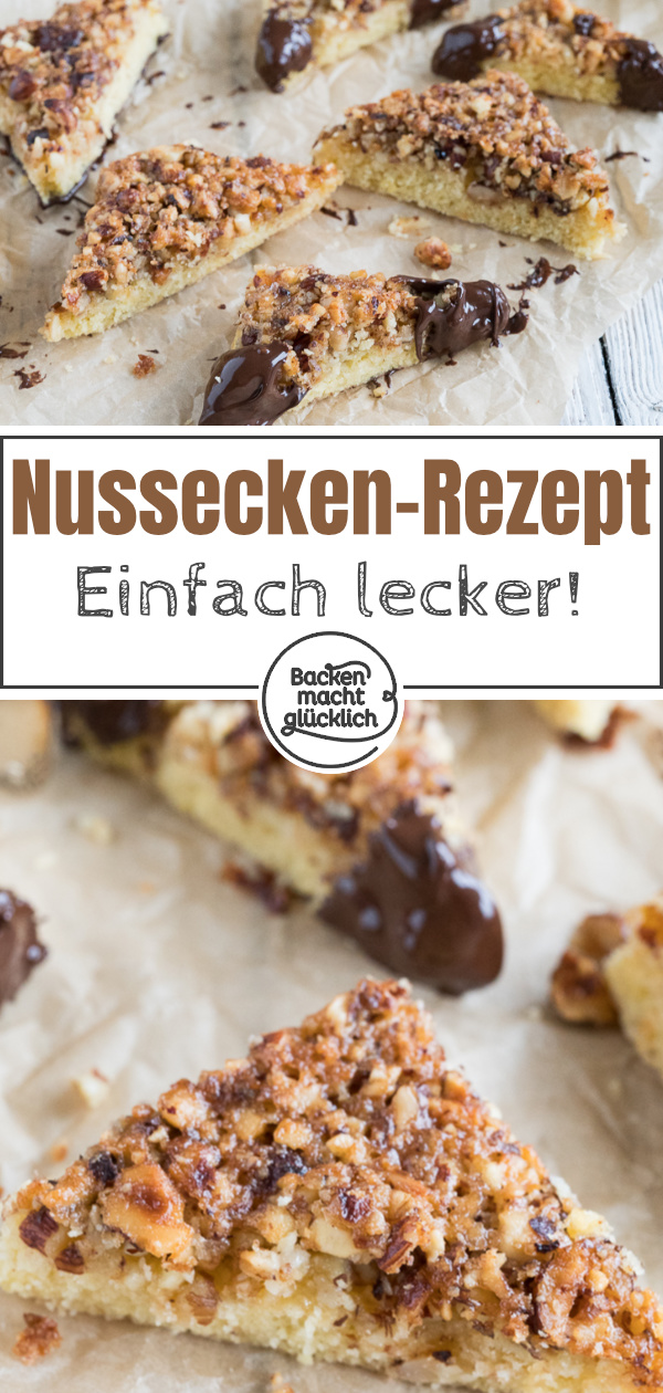 So einfach und schnell lassen sich saftige Nussecken selbermachen: Mit diesem Nussecken-Rezept werden unsere Lieblings-Teilchen besser als vom Bäcker!