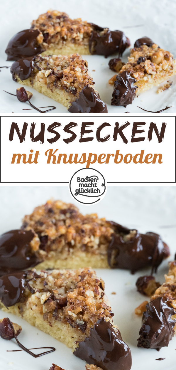 So einfach und schnell lassen sich saftige Nussecken selbermachen: Mit diesem Nussecken-Rezept werden unsere Lieblings-Teilchen besser als vom Bäcker!