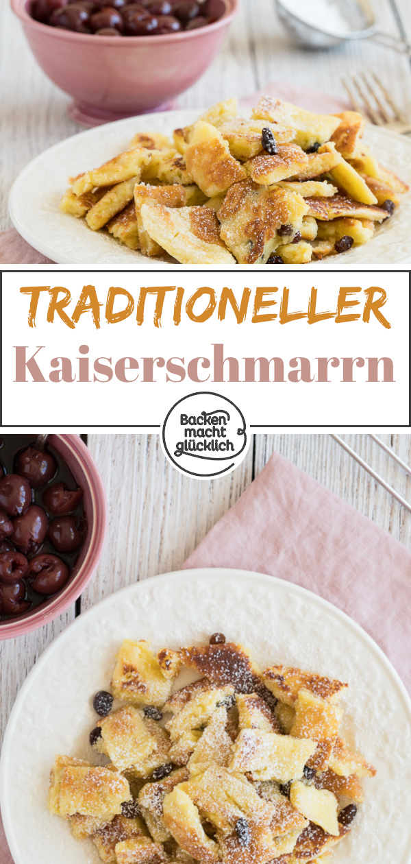 Mit diesem einfachen und schnellen Original Kaiserschmarrn-Rezept wird die Süßspeise garantiert fluffig und lecker