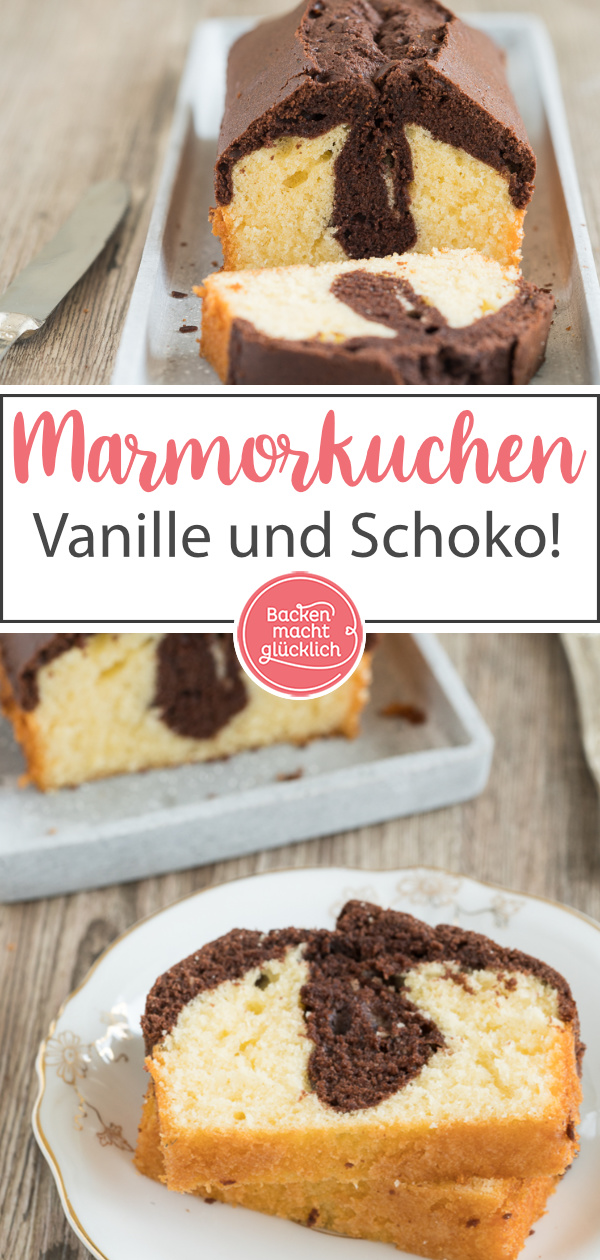 Marmorkuchen: Das Grundrezept für einen saftigen Kuchen mit Kakao ✓ Mit unseren Tipps gelingt der Klassiker bestimmt ► jetzt nachbacken!