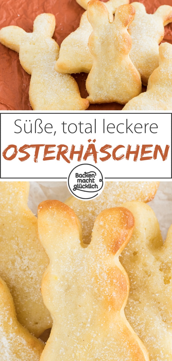 Zuckersüße Osterhasen aus Quark-Öl-Teig: Mit diesem einfachen Quarkteighasen_Rezept ist der Klassiker schnell gemacht!