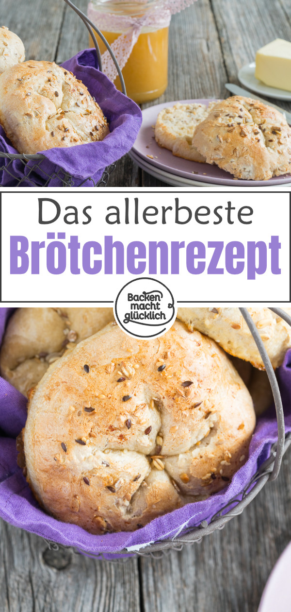 Mehrkorn-Brötchen schnell selber backen? Mit diesem einfachen Rezept für Morgenmuffel klappt es garantiert!