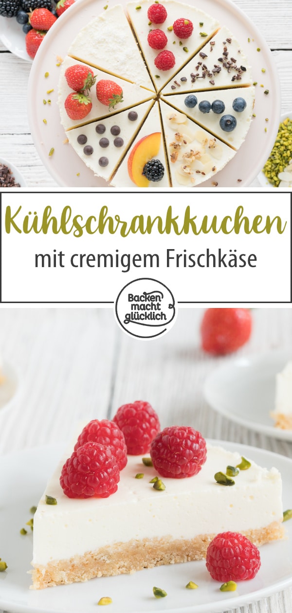 Grundrezept für den Klassiker unter den Kühlschranktorten: Die Philadelphia-Torte ist cremig, knusprig und erfrischend.