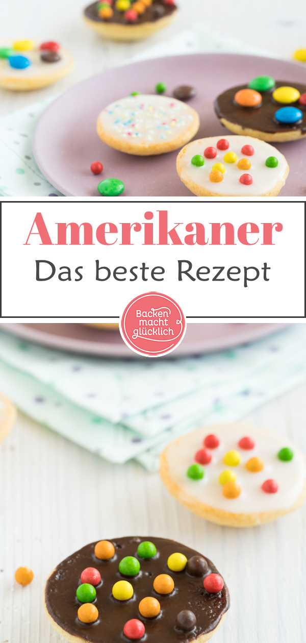 Wer Amerikaner wie vom Bäcker selber machen mag, liegt mit diesem Rezept richtig. Saftig & schnell gemacht!