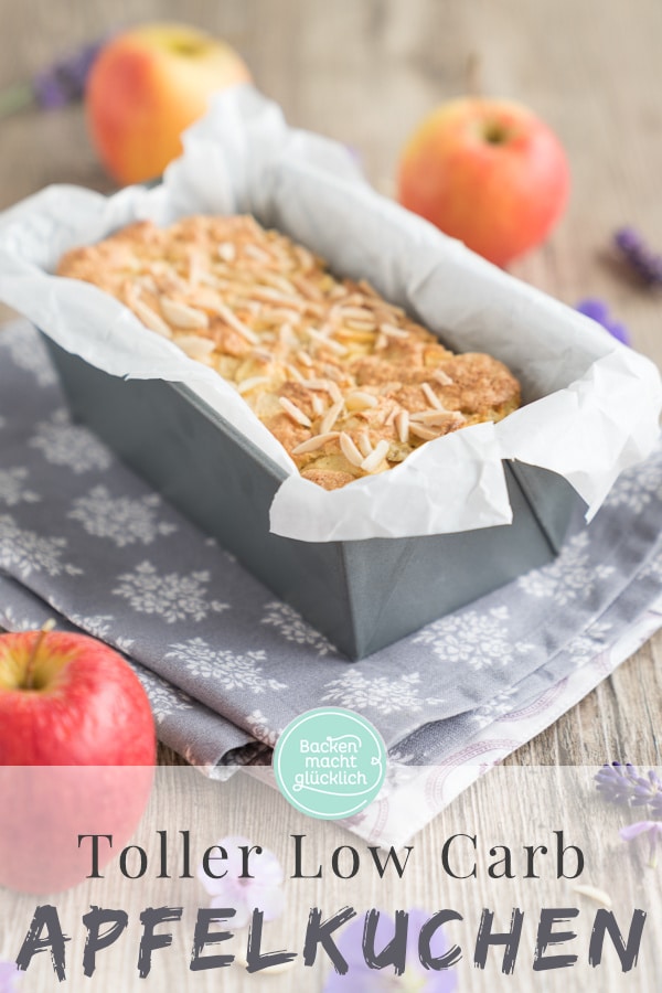 Lust auf einen köstlichen Apfelkuchen ohne Zucker und Mehl? Dieser ist glutenfrei, saftig & besteht aus nur 4 Zutaten!