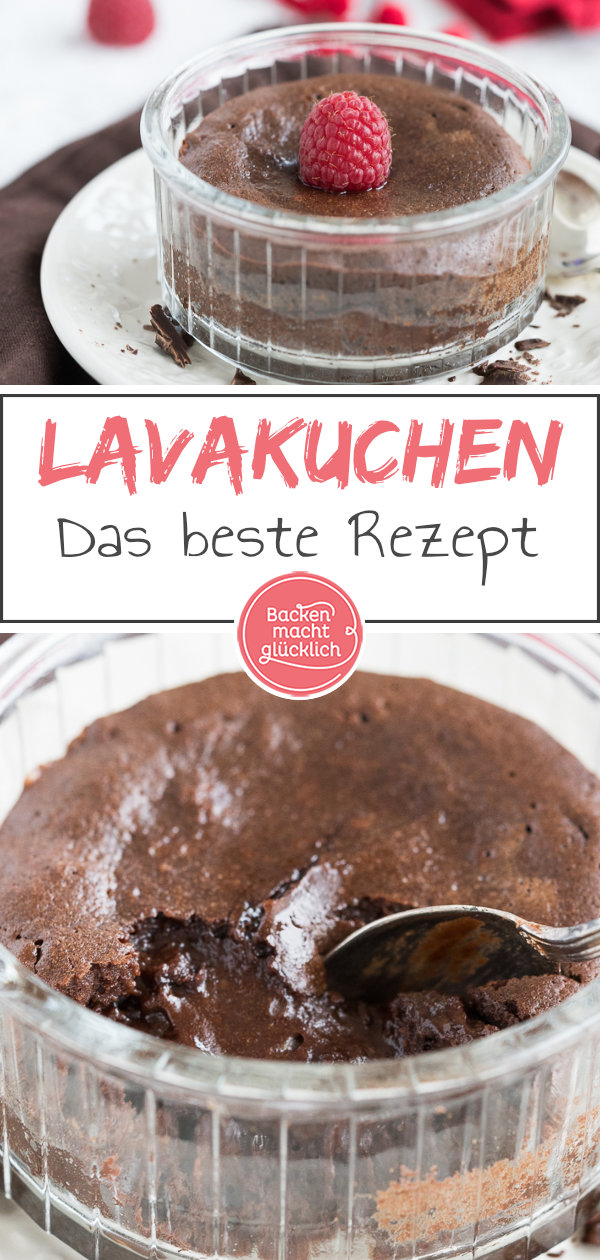 Sündhaft lecker und absolut verführerisch: Heute gibt´s Lava Cake, herrliche kleine Schokotörtchen mit flüssigem Kern! Wer Schokolade (und Teigschlecken) mag, wird dieses Rezept für kleine Lava Kuchen lieben. Die warmen Schokotörtchen eignen sich für besondere Desserts nach einem festlichen Menü – aber auch als Seelenschmeichler an trüben Nachmittagen