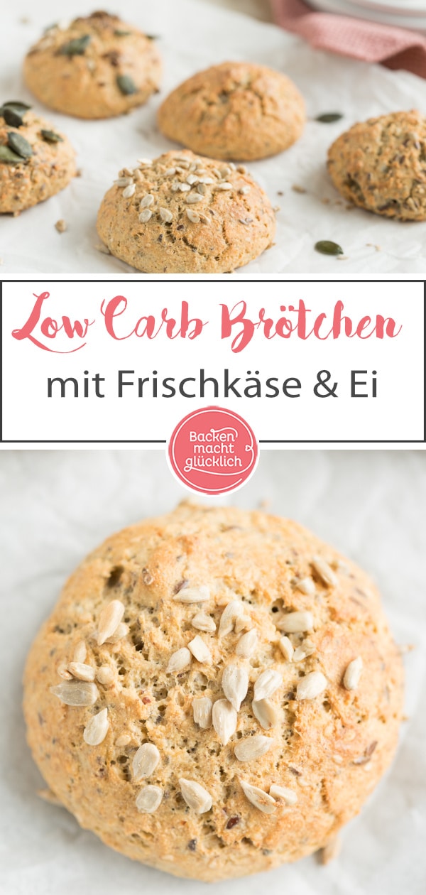 Einfache Brötchen ohne Mehl: Glutenfrei, low carb, super fluffig. Wenige Kohlenhydrate, aber Geschmack!