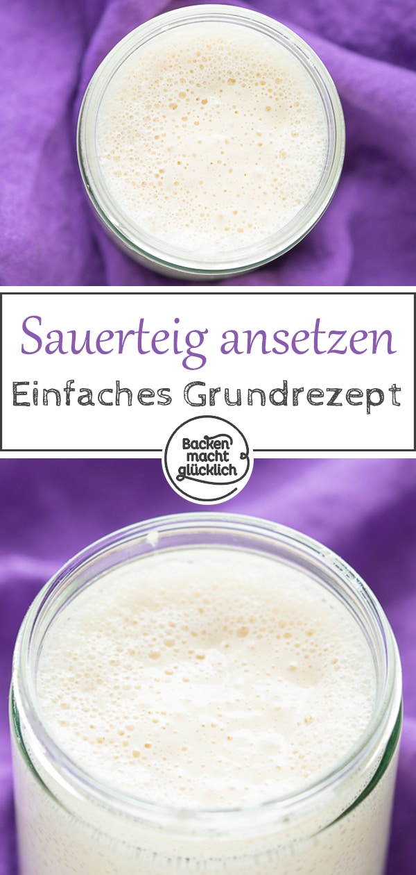 Sauerteig ansetzen und leckeres Sauerteig-Brot selber backen macht richtig stolz. Denn so ein Weizen-, Dinkel- oder Roggenbrot mit Sauerteig ist einfach nur köstlich. Und mit meiner Sauerteig-Anleitung für Anfänger könnt ihr es auch!