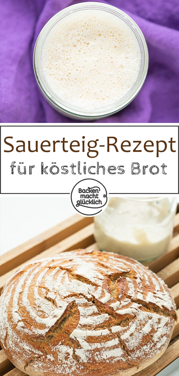 Sauerteig ansetzen und leckeres Sauerteig-Brot selber backen macht richtig stolz. Denn so ein Weizen-, Dinkel- oder Roggenbrot mit Sauerteig ist einfach nur köstlich. Und mit meiner Sauerteig-Anleitung für Anfänger könnt ihr es auch!