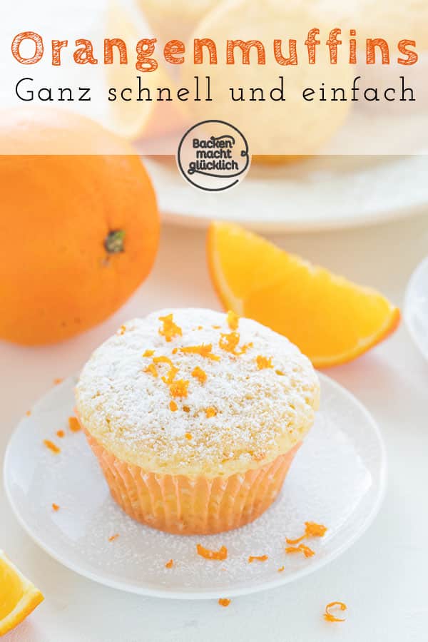Fluffige, saftige Orangen-Joghurt-Muffins. Dieses schnelles Rezept für köstliche Orangenmuffins sorgt für Sommer auf dem Teller!