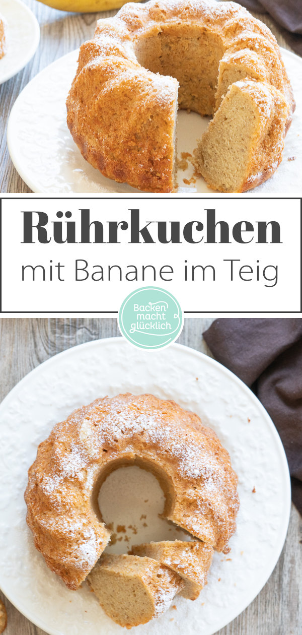 Dieses Bananenkuchen-Grundrezept ist kinderleicht und lässt sich gut abwandeln. Der einfache Bananenkuchen ist ein absoluter Kuchenklassiker. Zurecht, denn der Bananenkuchen schmeckt einfach immer!