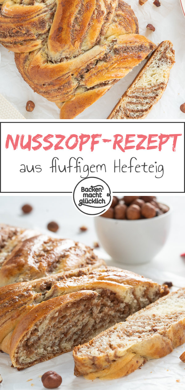 Dieser köstliche, hübsche Nusszopf schmeckt der ganzen Familie. Mit unserer Schritt für Schritt Anleitung inklusive Video gelingt euch der Hefezopf mit Nussfüllung garantiert! Auch toll als Osterzopf oder zum Kaffeetrinken