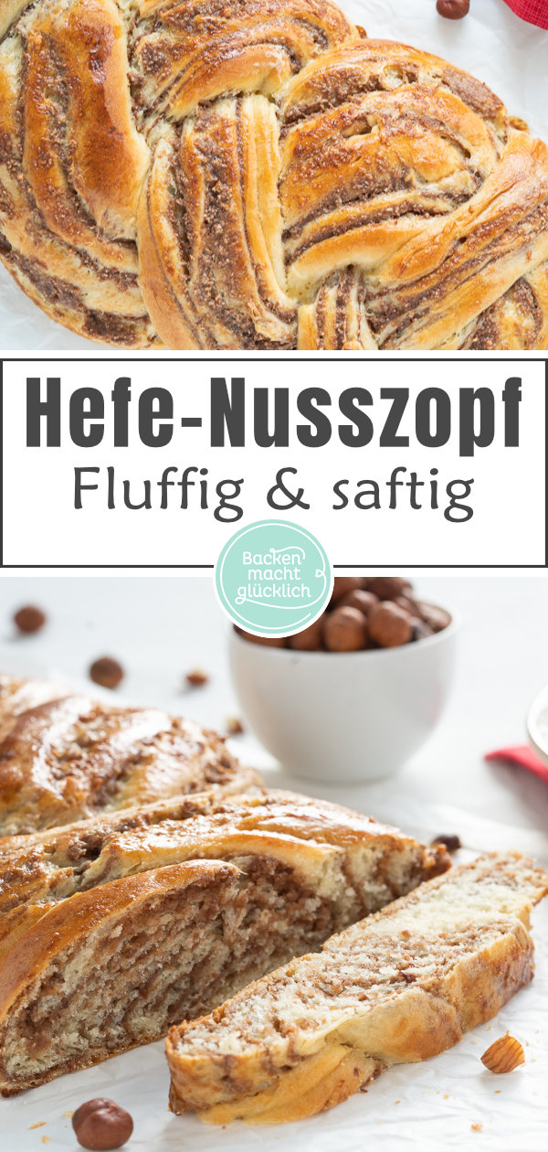 Dieser köstliche, hübsche Nusszopf schmeckt der ganzen Familie. Mit unserer Schritt für Schritt Anleitung inklusive Video gelingt euch der Hefezopf mit Nussfüllung garantiert! Auch toll als Osterzopf oder zum Kaffeetrinken