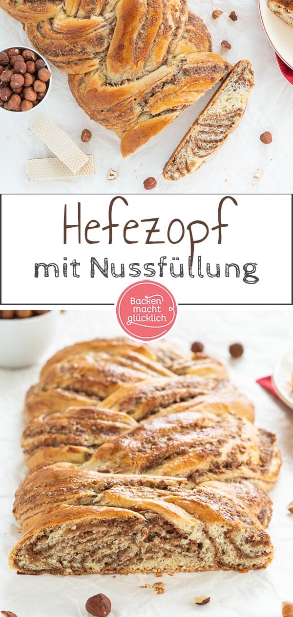 Dieser köstliche, hübsche Nusszopf schmeckt der ganzen Familie. Mit unserer Schritt für Schritt Anleitung inklusive Video gelingt euch der Hefezopf mit Nussfüllung garantiert! Auch toll als Osterzopf oder zum Kaffeetrinken