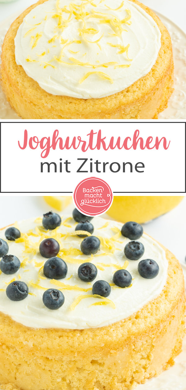 Ich liebe diesen super saftigen Zitronenkuchen mit Kokos und Joghurt. Er schmeckt super frisch und ist genau richtig für heiße Sommertage. Der Zitronen-Joghurt-Kokoskuchen kommt einfach immer gut an! #zitronenkuchen #kokos #sommer #sommerkuchen #kokoskuchen #zitrone #backenmachtglücklich