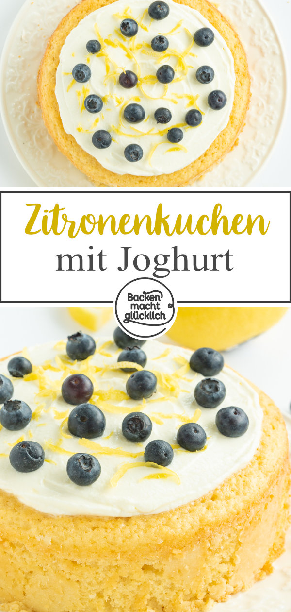 Ich liebe diesen super saftigen Zitronenkuchen mit Kokos und Joghurt. Er schmeckt super frisch und ist genau richtig für heiße Sommertage. Der Zitronen-Joghurt-Kokoskuchen kommt einfach immer gut an! #zitronenkuchen #kokos #sommer #sommerkuchen #kokoskuchen #zitrone #backenmachtglücklich
