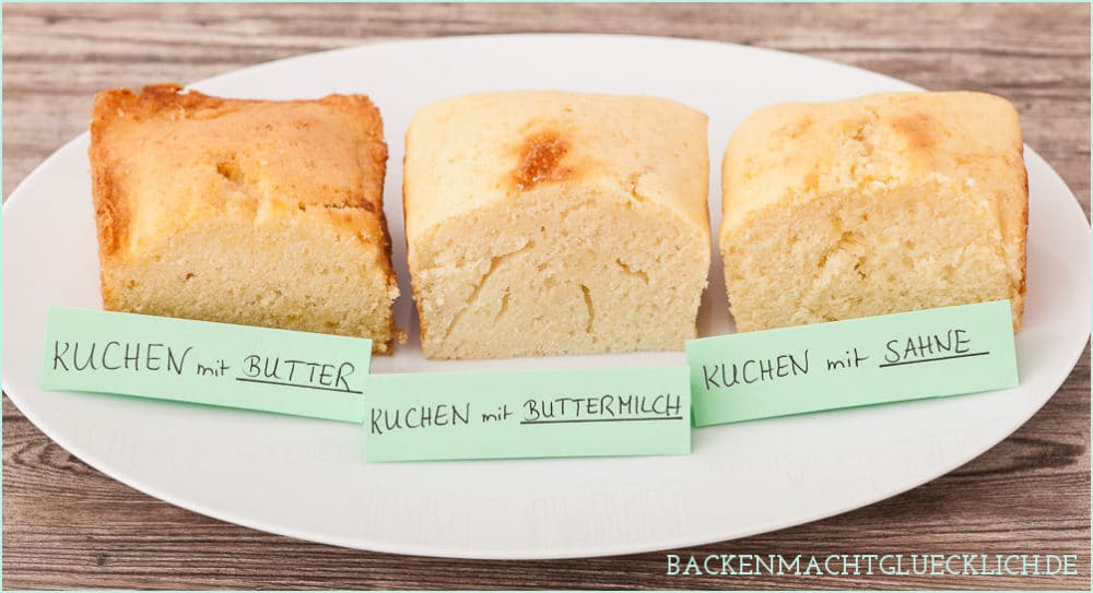 So kann man Butter ersetzen beim Backen: Mit unseren Tipps ist Kuchen backen ohne Butter kein Problem mehr - egal, ob du zu wenig Butter für den Kuchen hast oder Fett sparen möchtest. Mit großem Test, was Erdnussmus statt Butter, Joghurt statt Butter, Buttermilch statt Butter, Apfelmus statt Butter und Halbfettbutter statt Butter im Teig bewirken. #butterersatz #butterersetzen #backen #halbfettbutter #backenmachtglücklich