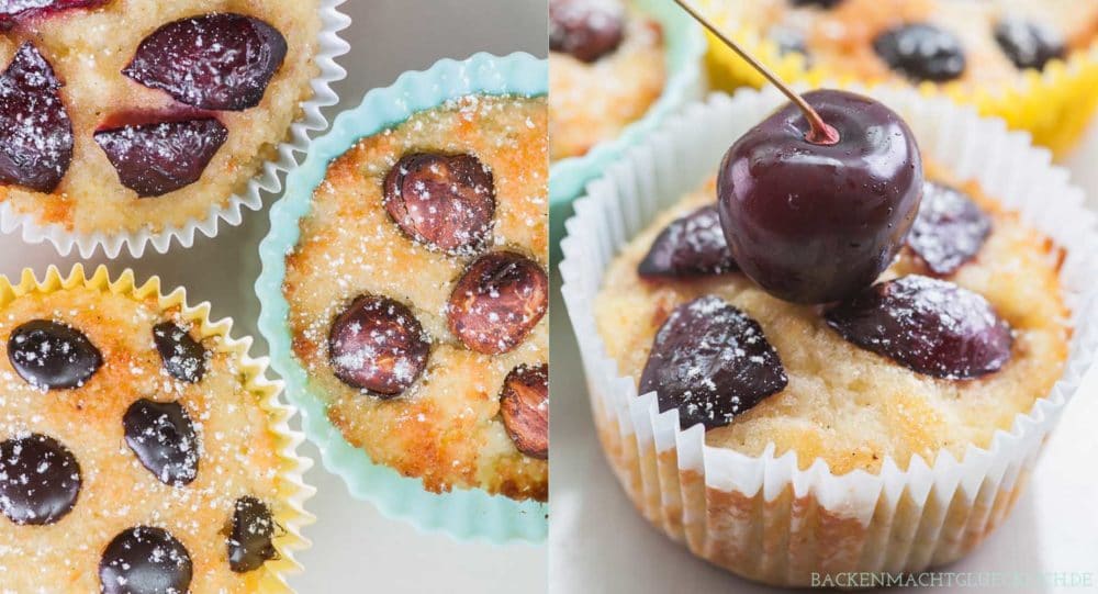 Das Rezept für gesunde Muffins ohne Zucker und Mehl ist nicht nur super lecker, sondern auch ganz einfach und schnell gemacht. Die Low Carb Muffins mit Mandeln und Kokosmehl kommen einfach immer gut an! #muffins #lowcarb #glutenfrei #zuckerfrei #backenmachtglücklich