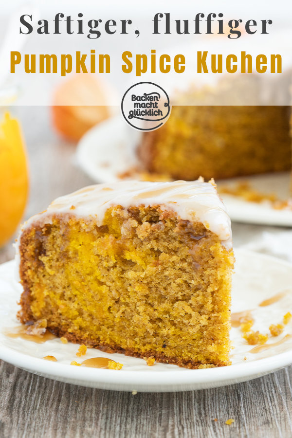Saftiger, fluffiger Pumpkin Spice Cake: Dieses köstliche Kürbiskuchen-Rezept mit Pumpkin Spice macht jeden Herbsttag zum Genuss!