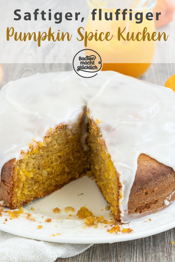 Saftiger, fluffiger Pumpkin Spice Cake: Dieses köstliche Kürbiskuchen-Rezept mit Pumpkin Spice macht jeden Herbsttag zum Genuss!
