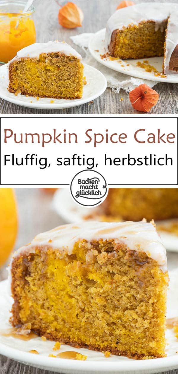 Saftiger, fluffiger Pumpkin Spice Cake: Dieses köstliche Kürbiskuchen-Rezept mit Pumpkin Spice macht jeden Herbsttag zum Genuss!