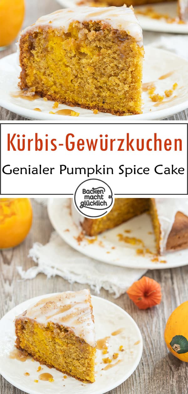 Saftiger, fluffiger Pumpkin Spice Cake: Dieses köstliche Kürbiskuchen-Rezept mit Pumpkin Spice macht jeden Herbsttag zum Genuss!