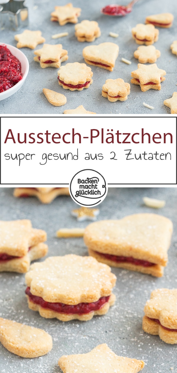 Die gesunden Plätzchen aus nur 2 Zutaten muss man einfach lieben! Die Low Carb Weihnachtsplätzchen sind super schnell und einfach gemacht und geeignet für eine vegane, glutenfreie und zuckerfreie Ernährung.