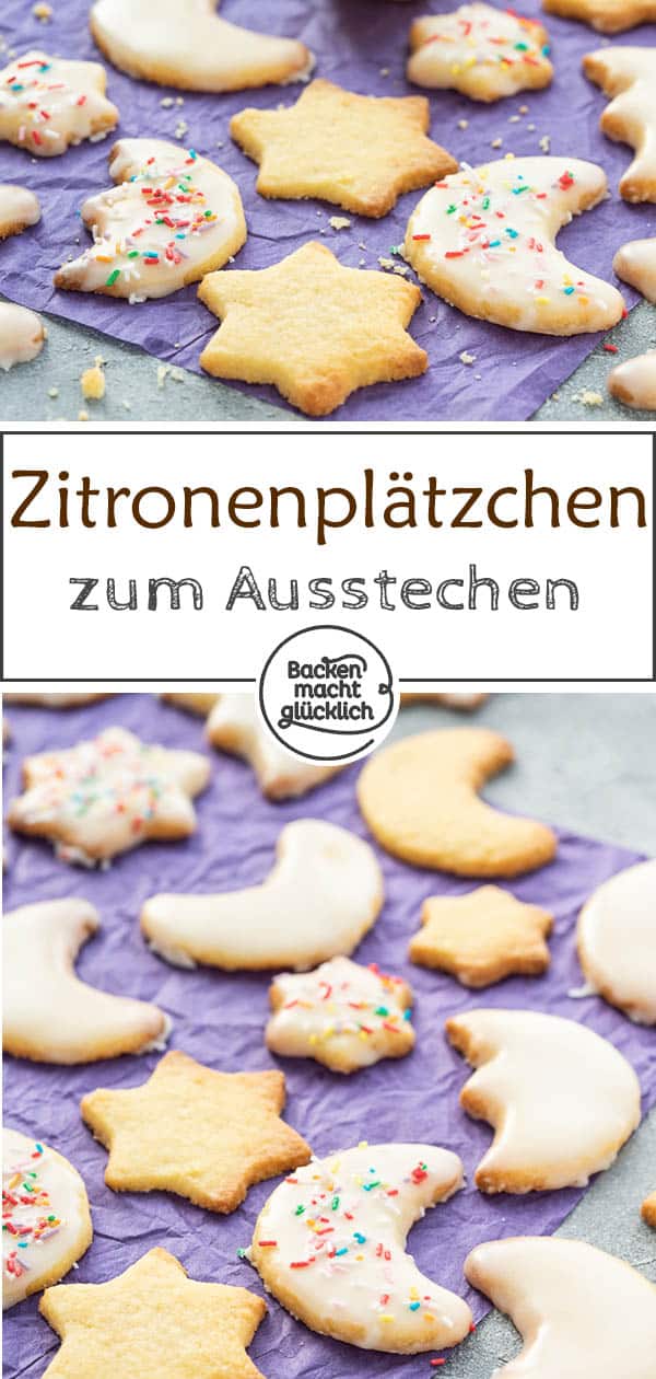 Omas einfache, butterzarte Zitronenplätzchen - tolle Weihnachtsplätzchen mit Zitrone, die auf der Zunge zergehen. Wer herrlich mürbe Zitronen-Butterkekse mag, sollte dieses etwas andere Backrezept unbedingt ausprobieren!