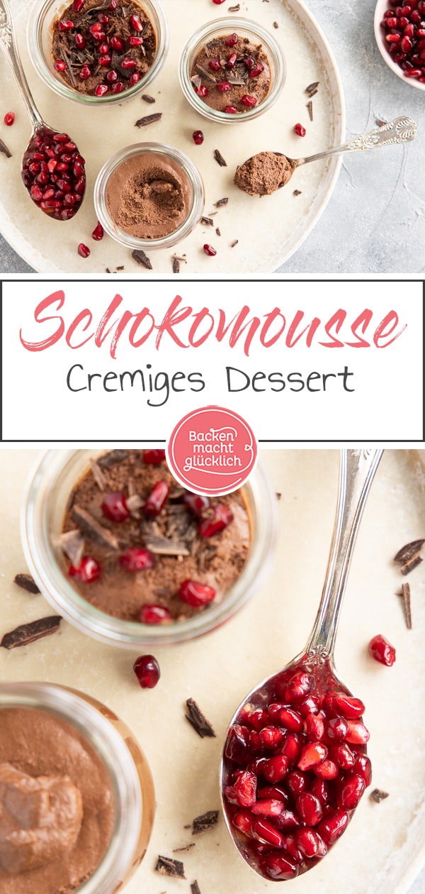 Köstliches Mousse au Chocolat nach dem Originalrezept aus Frankreich! Die leichte Schokocreme mit Sahne und echter Zartbitterschokolade sorgt für unvergesslich köstliche Momente.