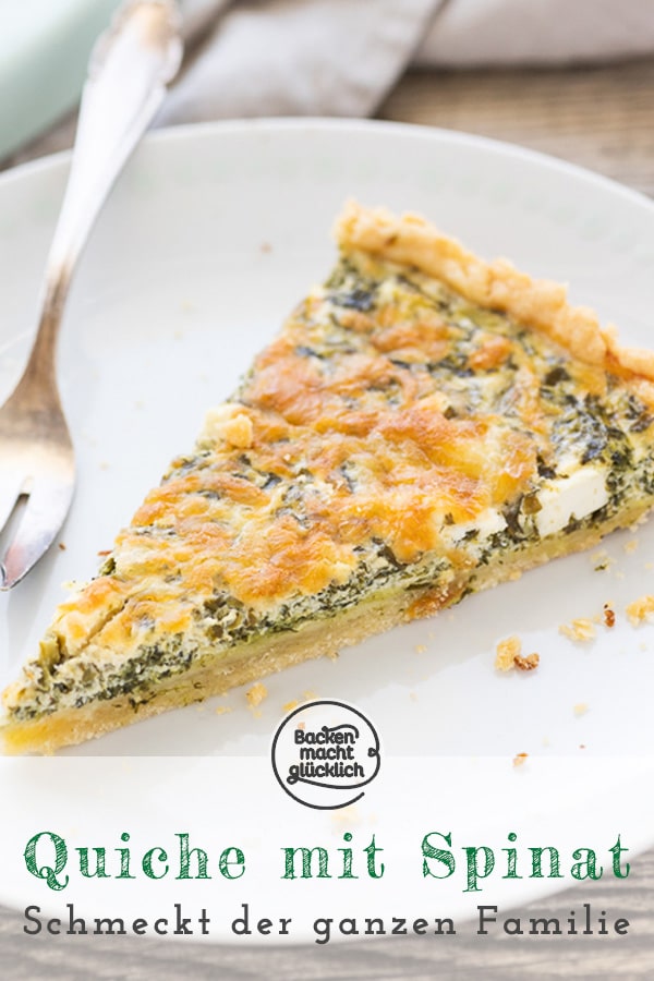 So gelingt die Spinatquiche garantiert: Ein einfaches Rezept für eine herzhafte Spinat-Feta-Quiche mit knusprigem Boden und cremiger Füllung.