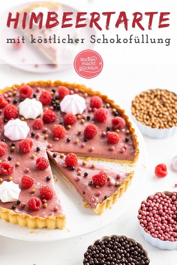 Himmlische Himbeer-Tarte mit Schokolade: Absolut köstlich! Im Himbeer-Tarte Rezept steckt rosa Ruby-Schokolade. Das Ergebnis: fruchtig, cremig, knusprig, genial! Wer nach einer sommerlichen Tarte mit Beeren sucht, ist hier richtig